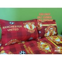 ราคา ปลอกหมอนหนุนใบใหญ่ ลายแมนยูตารางสีแดง ขนาดมาตรฐาน 19 29 นิ้ว ใส่หมอนซาตินได้ เนื้อผ้า Cotton สีไม่ตก ราคาผู้ผลิต คุ้มค่าคุ้มราคา (7863299729)