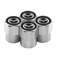 ราคา Zerui 4PCS อะลูมิเนียมแต่งรถยนต์ Mazda ล้อรถอลูมิเนียมยางยางวาล์ว Stem ฝาจุกลมยางผ้าคลุมรถหมวกอุปกรณ์เสริมรถยนต์ (9708543947)