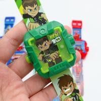 ราคา นาฬิกาของเด็ก นาฬิกาเด็กชาย เบนเทน 10 สายนาฬิกา พลาสสติก สีเขียว ตกแต่งลวดลายเบนเทน ฉายภาพได้ 24 ภาพ (19549458640)