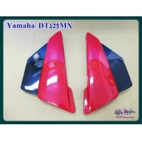ราคา YAMAHA DT125 MX MONO SHOCK SIDE COVER SET LH RH RED BLACK ฝากระเป๋า ข้าง งานไฟเบอร์เกรด A สีในตัว แดง ดำ สินค้าคุณภาพดี (11321579065)