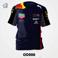 ราคา เสื้อยืดกีฬา โอดีน โอดีน Redbull team OD006 Odin T shirt (11295236728)