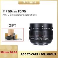 ราคา 7artisans 7 artisans MF 50mm F0 95 APS C Large Aperture Lens for Sony E a6600 Canon EOS M Fuji FX X S10 Nikon Z Z50 Micro 4 3 (13015962664)