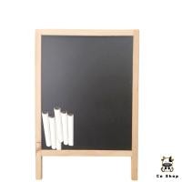 ราคา กระดานดำ กระดานไม้ ขาตั้งไม้ กระดานดำขาตั้ง 23x38 cm กระดานบอร์ด กระดานไม้อัด กระดานดำวินเทจ ขาตั้งเมนู (10863473243)