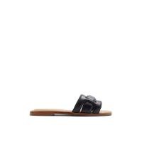 ราคา ALDO Elenaa Women Flat Slide Sandal Black (20339902605)