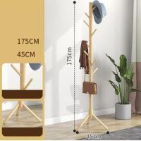 ราคา ที่แขวนกระเป๋า เสาไม้แขวนหมวก ที่แขวนหมวก เสาไม้แขวนเอนกประสงค์ เสาแขวนหมวก เสาแขวนสูท เสาแขวนเสื้อ ราวไม้ ราวแขวนเสื้อ ราวแขวนผ้า (12811456294)