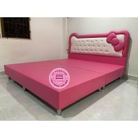 ราคา เตียงนอนคิตตี้ สวยหรูคุณภาพดี 3 5 ฟุต 5 ฟุต 6 ฟุต (19800844087)