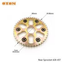 ราคา OTOM For Yamaha XG250 XG 250 TRICKER Motorcycle Parts 428 Rear Chain Plate 45T 48T 50T Driven Front Sprocket 15T 428H 132 Links (20145776196)