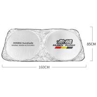ราคา ร่มกันแดดที่บังแดดหน้ารถยนต์ CX สำหรับ Honda UV ปกปกป้องรถ Civic Fit Jazz VEZEL Accord Odyssey UR V HR V CR V เมือง (19961364596)