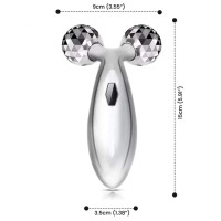ราคา ลูกกลิ้งนวดหน้าเรียว นวดแขน นวดขา กระชับสัดส่วน 3D massager รุ่น XC 206 อุปกรณ์สำหรับนวดแบบลูกกลิ้งสามมิติ ลูกกลิ้งเพชร แท่งนวดเพชร แท่งนวด (17135756140)