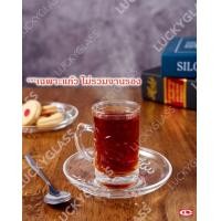 ราคา 1ใบ แก้วช็อตและจานรอง ขายแยกกัน แก้วเป๊ก แก้วช็อต แก้วเป๊กมีลาย แก้วเป๊กมีหู จานรองแก้วเป๊ก (16191809735)