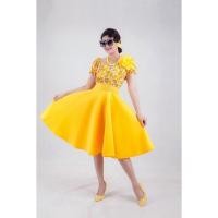 ราคา ชุดวนิดา ชุดย้อนยุค ชุดลายดอก ชุดทองกวาว ครบเซต (21255384376)