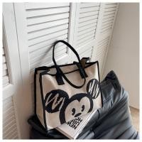 ราคา Canvas Bag Large Capacity Bag Fashion Trendy Bag Tote Bag Shoulder Bag Commuting to Work Bag Handbag (21280899477)
