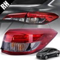 ราคา ของแท้ ไฟท้าย รุ่น โตโยต้า ยาริส เอทีฟ TOYOTA YARIS ATIV ปี 2017 2019 สีแดง ตัดดำ (16912829083)