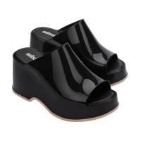ราคา รองเท้าแตะส้นสูง2023 Melissa รองเท้าแตะส้นเตารีดส้นหนารองเท้าแตะแฟชั่น Melissa Patty (19817566837)