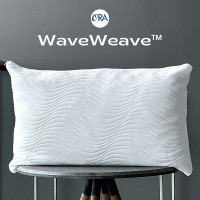 ราคา NEW Ultra Lava 1100TC Pillow case Soft Hotel Vibrant WaveWeave Pillow cover Pillowcase Pillow Protector Ora Bedding (13530850327)