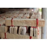 ราคา หินทรายธรรมชาติ สีเหลืองลาย ติดผนัง ปูเสาปูพื้น ขนาด 5x30 cm (20590190241)