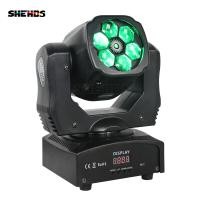ราคา SHEHDS 6X15W ไฟบีม ไฟลำแสง ไฟเวที ไฟปาร์ตี้ ไฟสร้างบรรยากาศ ไฟ LED 6 Bee Eye Beam Laser RGBW Light ไฟเลเซอร์ ไฟเลเซอร์บีอาย 6 ดวง (20697515871)