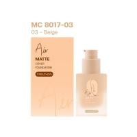 ราคา MC8017 Meilinda Air Matte Cover Foundation รองพื้น เนื้อแมทท์กำมะหยี่ 25ml (17363708725)
