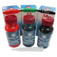 ราคา หมึกเติมปากกาไวท์บอร์ด ซากุระ น้ำเงิน แดง น้ำหมึกไม่มีกลิ่นฉุน (1568548172)