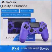 ราคา SONY เกมแพดควบคุมเกม PS4จอยสติ๊กไร้สายตัวควบคุมบลูทูธการสั่นสะเทือนสำหรับคอนโซลเกม PS4เดิม PS4คอนโซลเกมโปรพีซีบาง (19326387483)