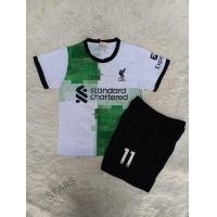 ราคา เสื้อกีฬาฟุตบอลเด็กแขนสั้น ลายสโมสรลิเวอร์พูลชุดเยือน2023 ชื่่อซาลาห์ เบอร์11สินค้าคุณภาพผ้าหนานุ่มป้ายงานปักราคาสุดคุ้มพร้อมส่ง (21150538669)