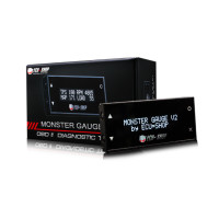 ราคา Monster Gauge V2 เกจอัจฉริยะ OBD2 อ่านค่าต่างๆของรถยนต์ ECU SHOP อ่าน ลบ DTC ได้ เตือนอุณหภูมิเครื่องยนต์ (6327102017)