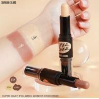 ราคา SIVANNA COLORS WONDER STICK BRIGHTEN AND CONTROL STICK SH902 Cosmetic ซีเวนน่า คัลเลอร์ อัพลุคให้โดดเด่นกว่าเดิม WONDER STICK อเนกประสงค์ เนื้อครีมช่วยปกปิด ไฮไลท์ และ คอนทัวร์ ได้อย่างง่ายดาย มีให้เล