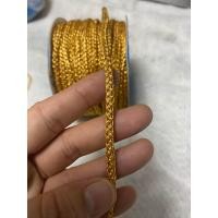 ราคา ยกม้วน18หลา เชือกเกลียวดิ้น เทปเกลียวดิ้นทอง ริบบิ้นเกลียว เทปเกลียว (19588847626)