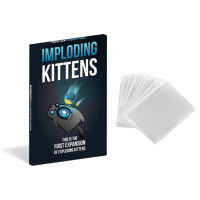 ราคา Exploding Imploding Streaking Barking Zombie kittens Happy Salmon Board game บอร์ดเกมแมวระเบิด กระดาษอย่างดี (9222106913)