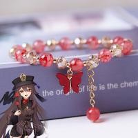 ราคา Genshin กำไลข้อมือรูปแมวทำมือกำไลข้อมือคริสตัลรูปแมวทำมือ DIY อุปกรณ์เสริมคอสเพลย์แฟชั่น (19551779612)