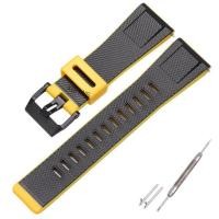 ราคา สายนาฬิกาเรซิน GA2000สายเรซิ่นเหมาะสำหรับ Casio GA2000 PRG600 PRW6600 PRG650อุปกรณ์สายรัดนาฬิกายาง24มม ทนทานกันเหงื่อ (18162419224)