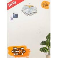 ราคา กางเกงยีนส์ขาสั้น มือสอง Y01 Y15 กางเกงขาสั้น ยีนส์ เสื้อผ้ามือสอง มีเก็บปลายทาง (20163939767)