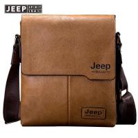 ราคา JEEP SPIRIT กระเป๋าสะพายข้างผู้ชายหนังแท้ลำลองผู้ชายกระเป๋าสะพายข้าง (19052096252)
