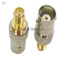 ราคา 2pcs SMA BNC Connector SMA Male Female to BNC Male Female RF Adapter Connector (5988970626)