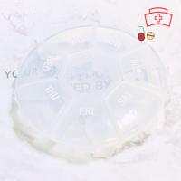 ราคา กล่องแบ่งยา กล่องตลับยา 7 ช่อง 7 วัน กล่องยาแบบพกพารายสัปดาห์ กล่องใส่ยา7ช่อง (20615499879)