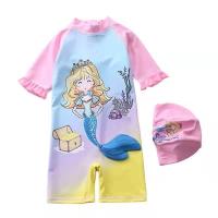 ราคา พร้อมส่ง ชุดว่ายน้ำนางเงือก ลายการ์ตูน (18809052902)