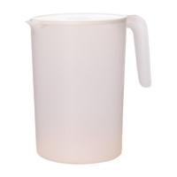 ราคา Water Pitcher Large Capacity 2L Pitcher Heat Resistant Drinks Pitchers with Ergonomic Handle Cold Hot Water Container for Home Travel School practical (19607952736)