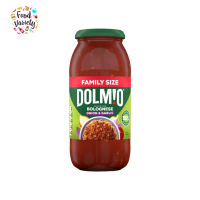 ราคา Dolmio Bolognese Onion and Garlic Pasta Sauce 500g โดลมิโอ โบโลเนส ซอสพาสต้าหัวหอมและกระเทียม 500 กรัม (20590306256)