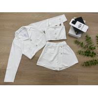 ราคา Set 3 ชิ้นผ้าบาร์บี้ ทั้งSet กางเกงกระโปรง เกาะอกสวยมากๆๆๆ งานฟรีไซด์ เสื้อสูท เสื้อเกาะอก กางเกงกระโปรง ผ้าบาร์บี้ (20490830074)