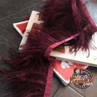 ราคา 45cm feather fluffy chic party vintage fancy dress Gatsby PDP7301 ขนนก กระจอกเทศ เส้นขนนก ขนฟู ความยาว 45 เซนติเมตร (14682465598)
