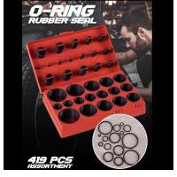 ราคา โอริง ยาง O Ring โอริงแรงดันสูง ชุดโอริง ยางโอริง 419pcs 32ขนาด O Ring Assortment Nitrile Rubber พร้อมส่ง ราคาถูกที่สุด 419pcs Universal Rubber O Ring Kit ชุดโอริง (19273448943)