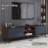 ราคา ชั้นวางทีวี โต๊ะวางทีวี โต๊ะตู้ทีวี ตู้วางทีวี ตู้โชว์วางทีวี โต๊ะวางของโต๊ะวางทีวี วางทีวี55 65 นิ้วได้ ขาทรงโมเดิร์น แบบชั้นวาง 2 ชั้น1 (20895736767)