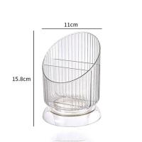 ราคา MK home กล่องเก็บแปรงแต่งหน้า แบบใส หรูหรา กล่องเก็บเครื่องสำอางค์ E009 (21082122492)
