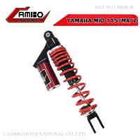 ราคา โช๊คแก๊สหลัง YAMAHA MIO 115 MX Z 125 มีกระบอกซับแทงค์ ยาว 300 มิล สีแดงเรซซิ่ง HST 9111 BSiR R (1785722886)