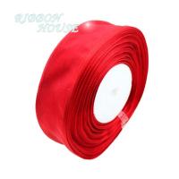 ราคา ริบบิ้นสีขาวกว้าง38มม 10หลา ม้วน การตกแต่ง DIY งานทำมือห่อของขวัญริบบิ้นผ้าไหมแก้ว (17217348717)