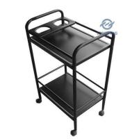 ราคา รถเข็นบาร์เหล้าเหล็ก2ชั้น มีแผ่นเหล็กวางขวดน้ำ2ช่อง รถเข็นบาร์วางน้ำ บาร์เหล้า บาร์วางน้ำ ชั้นบาร์เหล้า oo99 (2141362947)