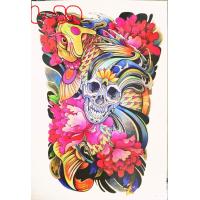 ราคา TATTOO Japan Style สติกเกอร์ลอกน้ำ ลายปลาคราฟ สไตล์ญี่ปุ่น (14012472150)