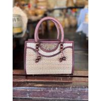 ราคา กระเป๋า กระเป๋าสาน กระเป๋าถือ กระเป๋าสะพาย กระเป๋ากระจูด กระเป๋ากกสาน มีบุผ้า แต่งหูทุกชิ้น (20448466487)