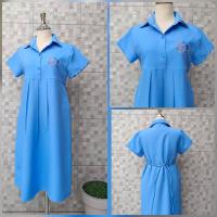 ราคา ชุดคลุมท้องใส่ทำงาน เดรสคนท้อง โทนสีฟ้า ชุดคลุมท้องน่ารักๆ ใส่ทำงาน แฟชั่นชุดคลุมท้อง ราคาถูก (18943264412)