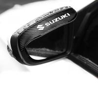 ราคา รถ5D คาร์บอนไฟเบอร์กระจกมองหลังฝนน้ำกันฝนคิ้วปกโล่สำหรับ Suzuki Jimny Ciaz Ertiga Celerio สวิฟท์ APV VITARA SX4 (15933102066)